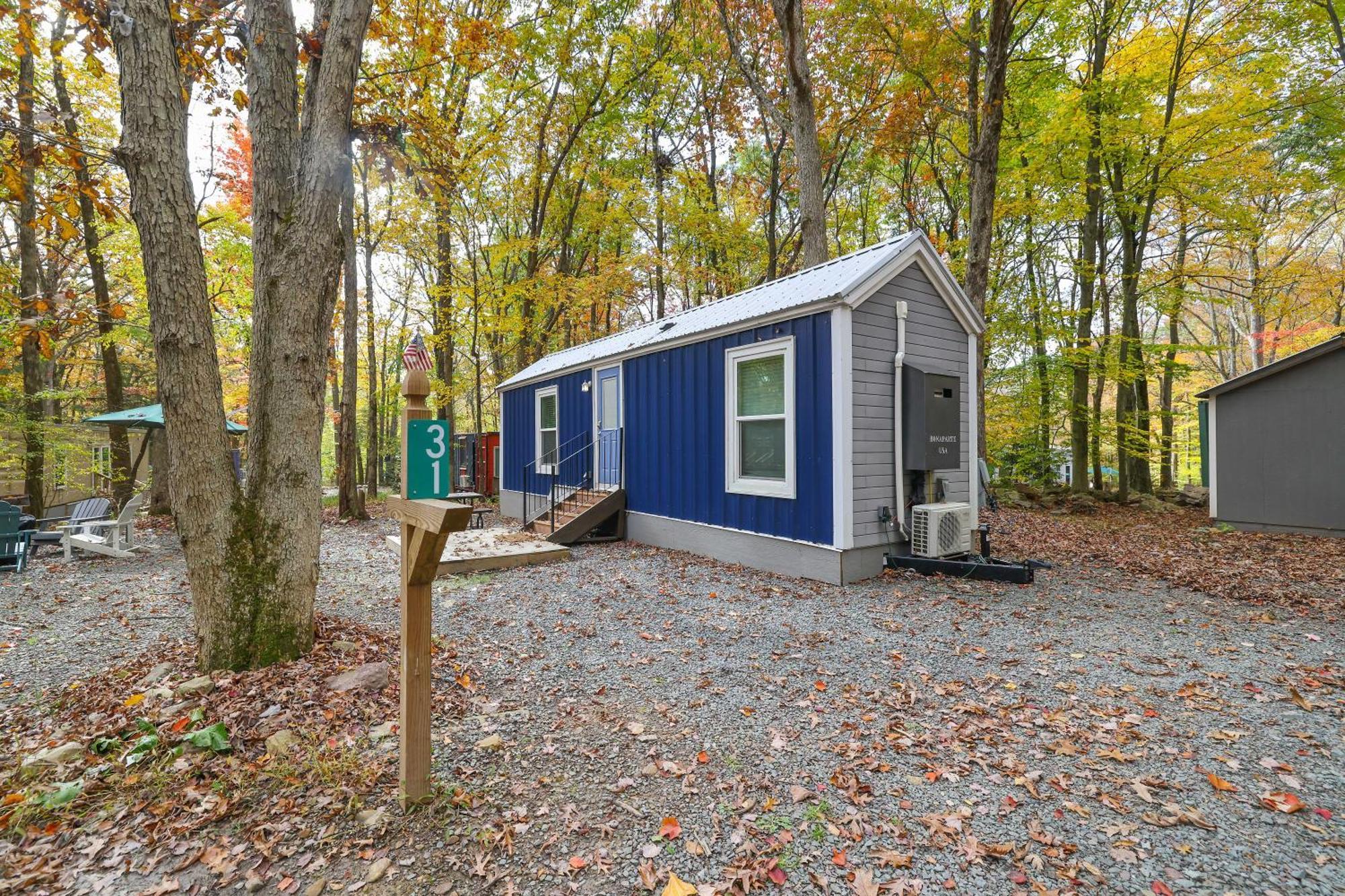 Camptel Poconos Lodging Albrightsville Exterior foto
