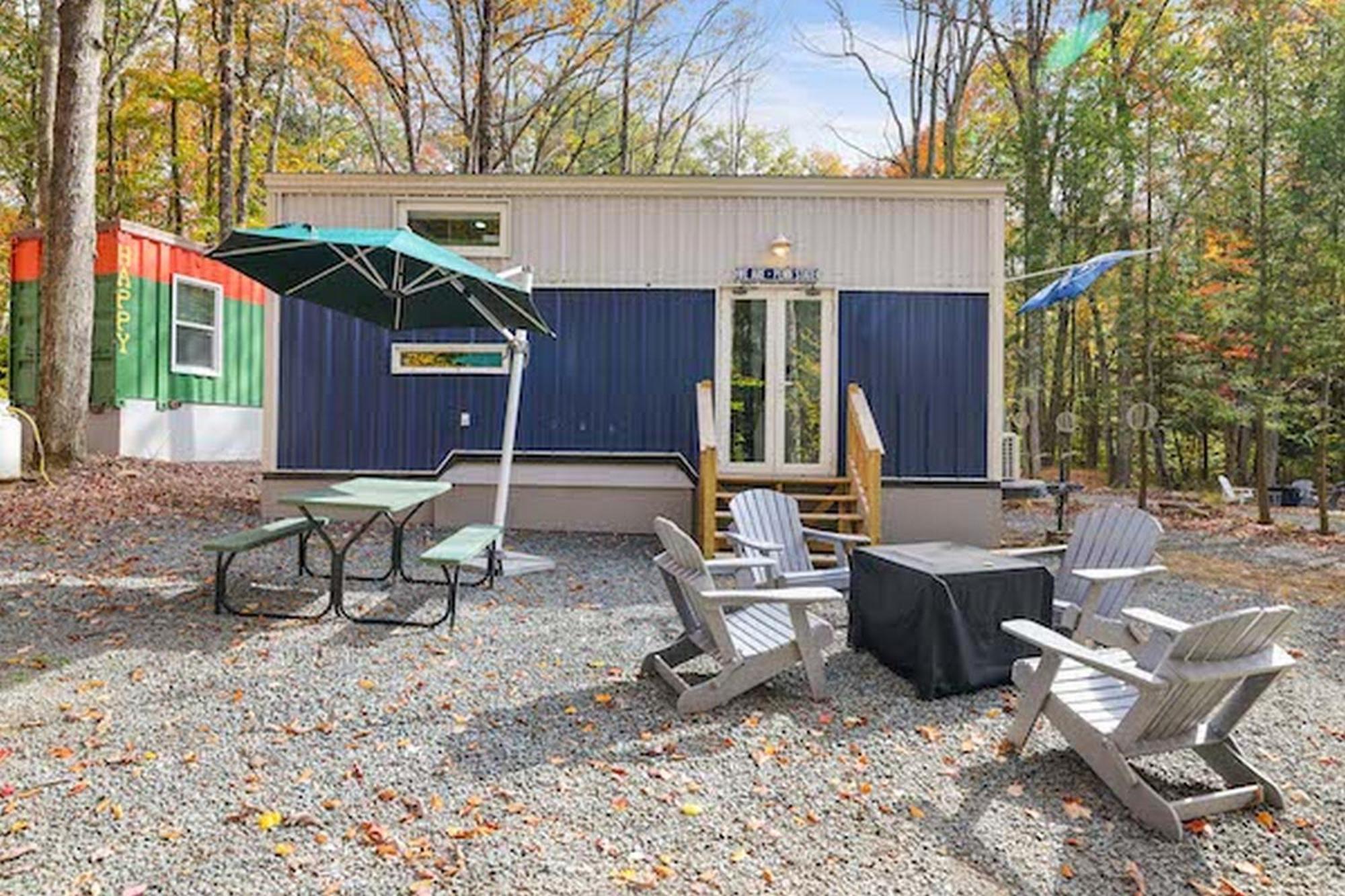 Camptel Poconos Lodging Albrightsville Exterior foto
