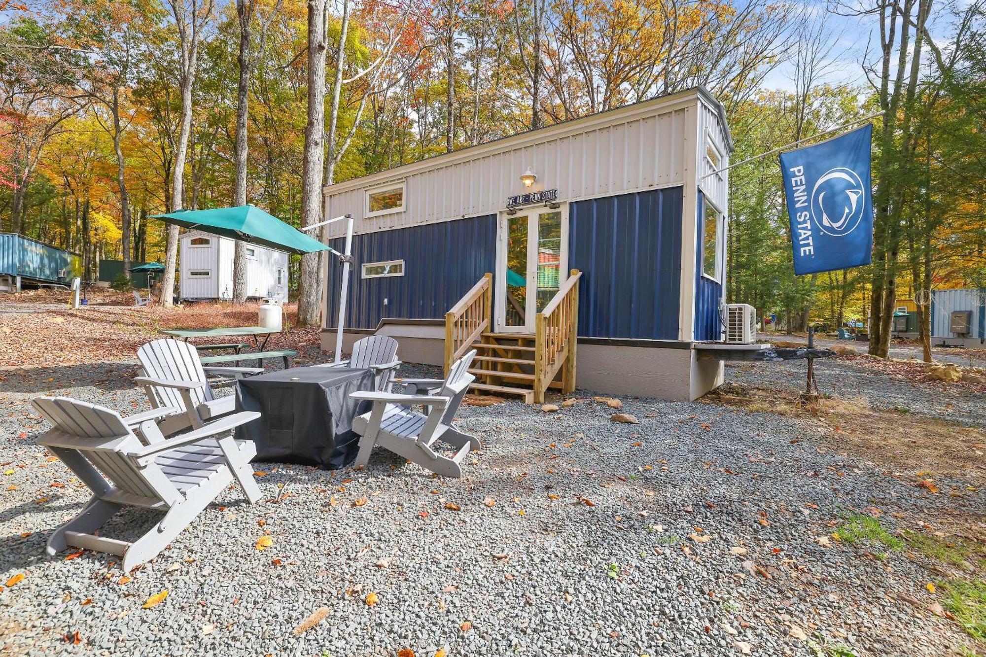 Camptel Poconos Lodging Albrightsville Exterior foto
